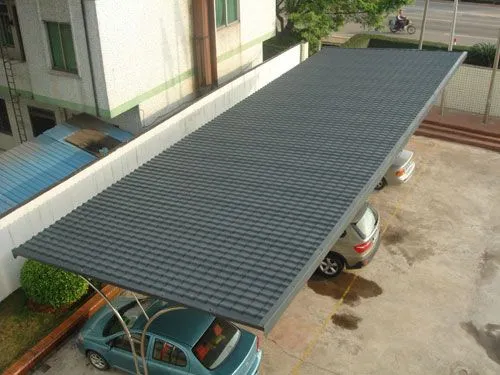 蓋車棚使用什么瓦比較好？為什么推薦使用合成樹脂瓦